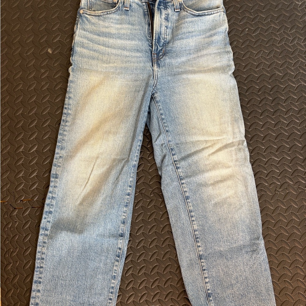Madewell Cropped Wide Leg Jeans